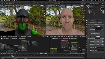 UPDATE Procedural Tension Map for Character Wrinkle Animation with Blender Geometry Node