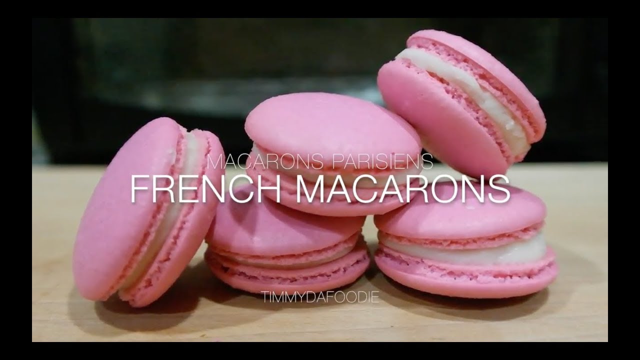French Macarons with Almond Buttercream YouTube