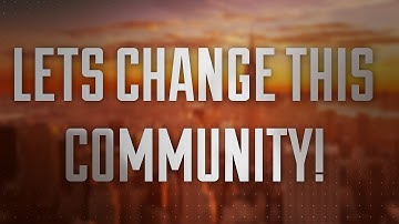 Lets Change This Community.  Thrust Nation RC Resonse - @MalasMind @ThrustNation
