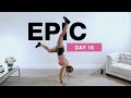 Day 15 of EPIC | 30 Min Tabata Full Body HIIT Workout at Home