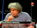 Fernando Villegas encara a Felipe Lamarca