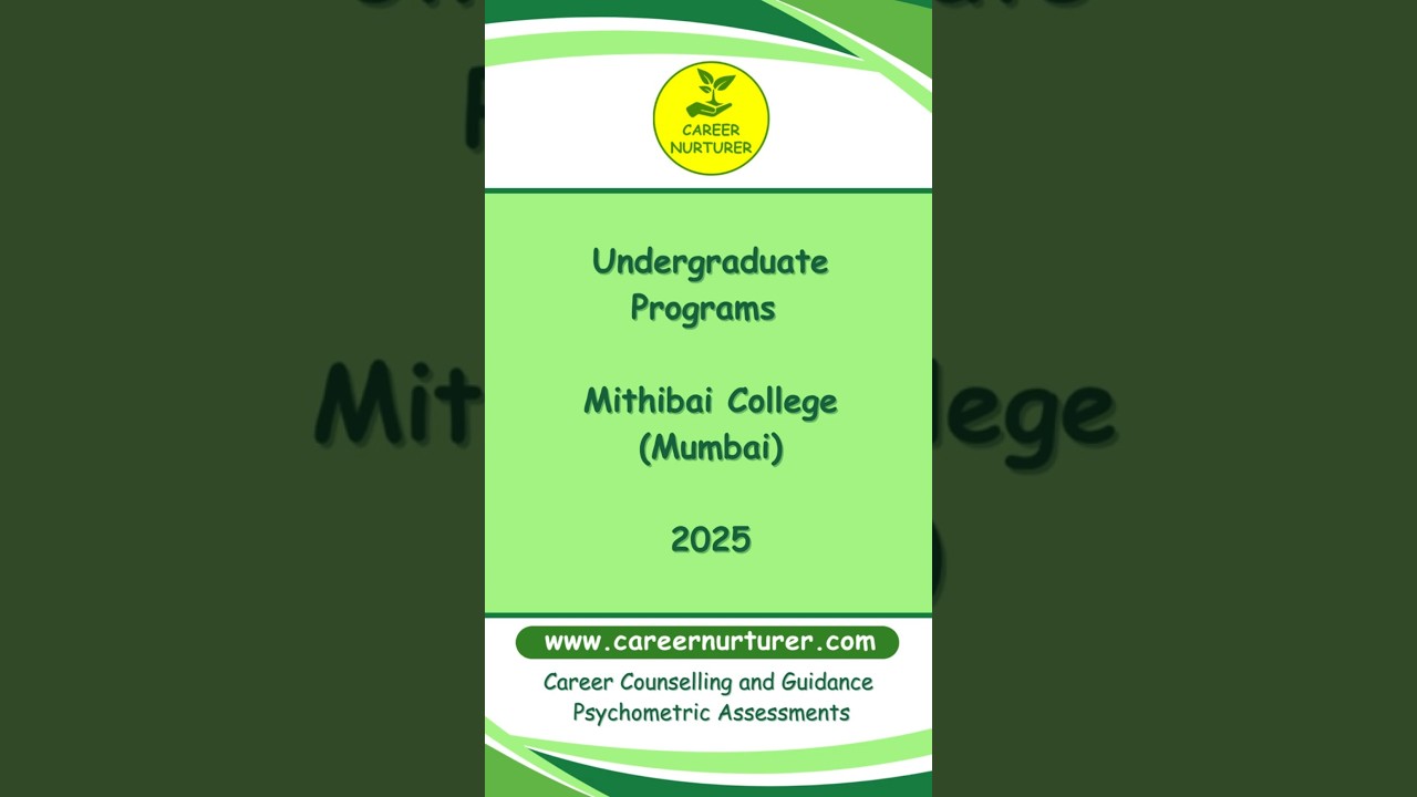 🎓 Mithibai College Mumbai | Complete List of UG Courses 2025 (Arts, Science & Commerce) 
