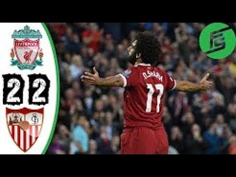 Liverpool vs Sevilla 2-2 UCL 2017/18 Partido 1