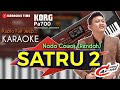 SATRU 2 KARAOKE Nada Cowok || Denny Caknan || Lirik   Video Cover