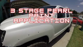 3 Stage Pearl Paint Application Guide