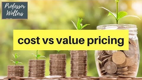 Cost vs Value Based Pricing - How Should You Price?