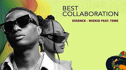 Headies award 2022 moment wizkid won Best collaboration of the year #hiptv #15thheadies