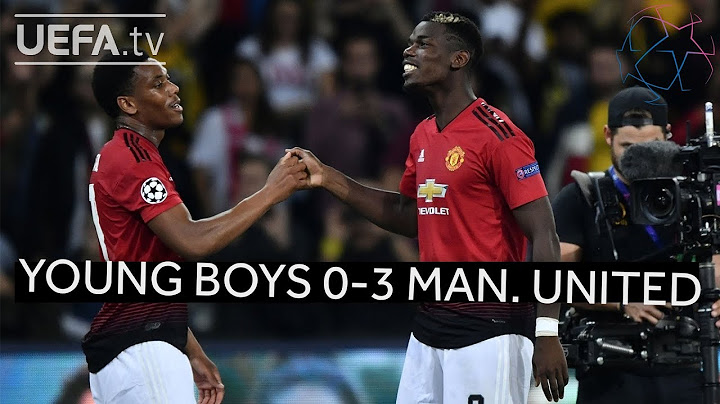 YOUNG BOYS 0-3 MAN. UNITED #UCL HIGHLIGHTS