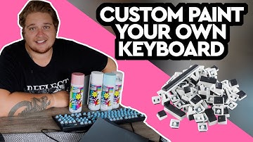 Can You Custom Paint Your Own Keyboard?!