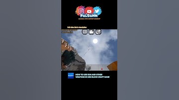 How to use dispenser in Mini Block Craft #ytshorts