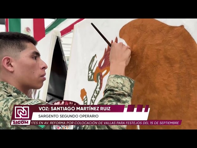 🇲🇽 Manos que convierten lienzos en símbolos de México | SICOM Noticias