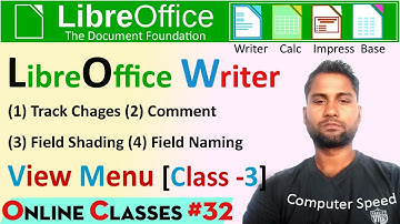 libreoffice view menu part 3 | libre comment | libre | libreoffice | libre track change |libreoffice