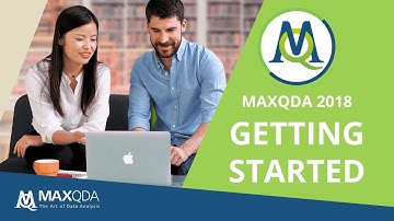 MAXQDA 2018 – Getting Started Video
