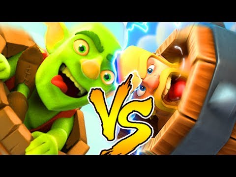 Видео: ВАРВАРСКАЯ БОЧКА ПРОТИВ БОЧКИ С ГОБЛИНАМИ | BARBARIN BARREL VS GOBLIN BARREL CLASH ROYALE BATTLE