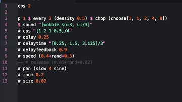 2018 11 21 live coding with tidalcycles