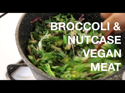 Nutcase Vegan Meats with Broccoli and Cruciferous