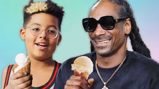 SNOOP DOG Ice Cream Taste Test | Amber Rose