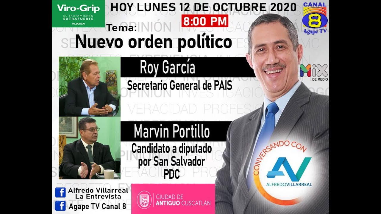 CONVERSANDO CON ALFREDO VILLARREAL LUNES 12 OCTUBRE 2020 YouTube