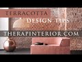 2020 Color -Terracotta Trend Design Tips www.therapinterior.com #interiordesign #decoration#xmas