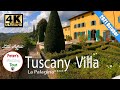 Italy, Tuscany, Hotel Villa La Palagina  Walking Tour 2021 4K