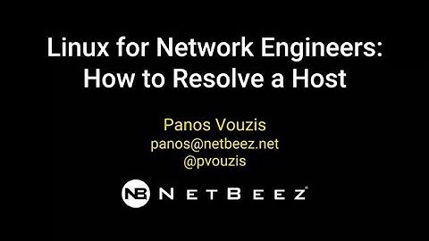 Linux for Network Engineers: How to Resolve a Host