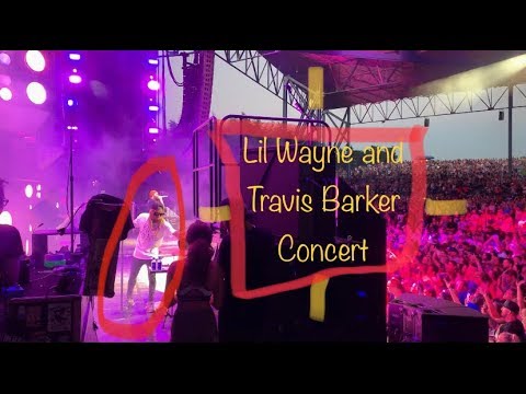 Lil Wayne And Blink 182 Concert *Backstage Tour*2019 (Crazy Dance Moves)