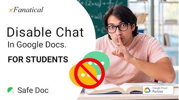 Disable / Block Chat Feature in Google Docs, Slides Google Workspace | Xfanatical