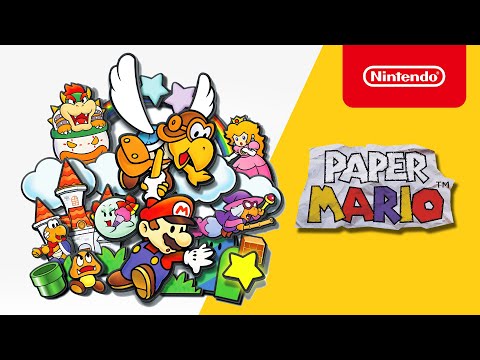 Banjo Kazooie and Paper Mario Nintendo Switch Releases Announced