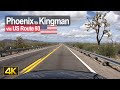 USA Road Trip - Driving from Phoenix to Kingman in Arizona USA