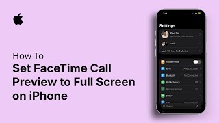 How to Set FaceTime Call Preview to Full Screen on iPhone screenshot 5