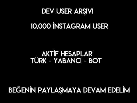 BEDAVA 10.000 İNSTAGRAM KULLANICI - TAKİPÇİ ( link açıklamada )