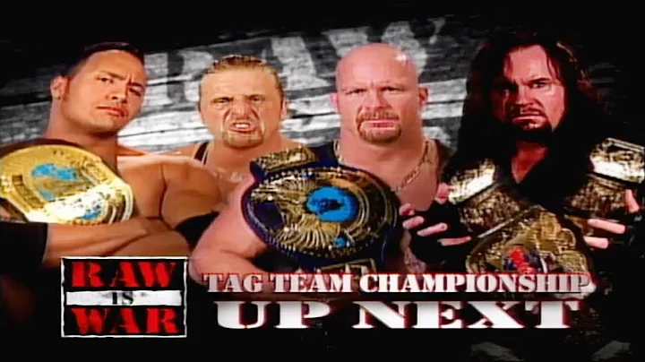 Stone Cold & The Undertaker Vs The Rock & Owen Hart Part 1
