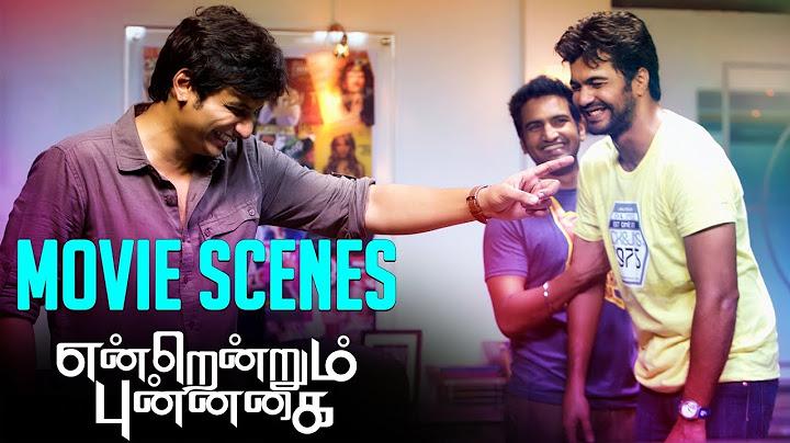 Endrendrum Punnagai - Movie Scenes | Jeeva | thrisha | Santhanam | nasar | Vinay Rai