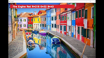 GRIP TASK 1 | IoT and Computer Vision Internship | Image color detector