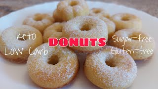 Low Carb DONUTS (Keto, Sugar free, Gluten free) || Alma's Kitchen Trebbin