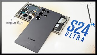 samsung galaxy s24 ultra teardown disassembly repair video review