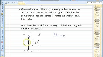 Moving Conducting Rod in Magnetic Field.avi