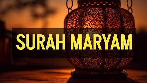 سوره مریم | توالها علی (دانشجو) | تاراویه 2025