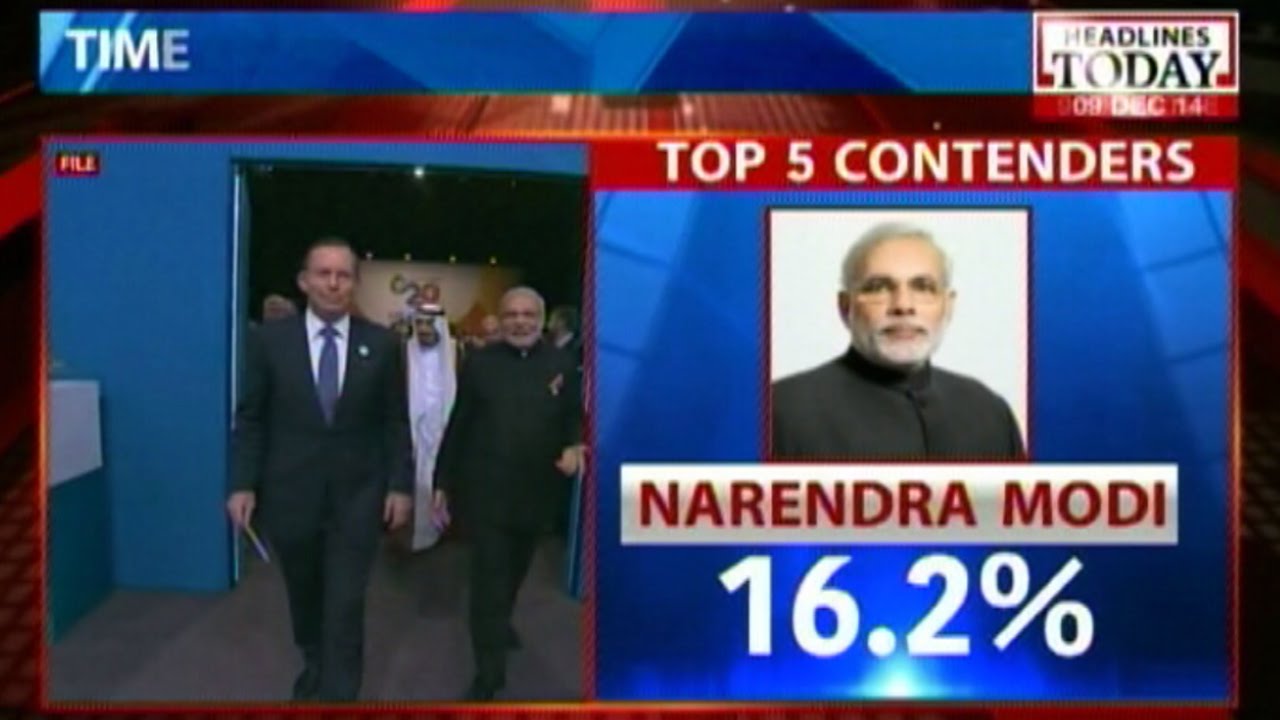 PM Modi wins Time magazine's reader poll for 'Person of the Year'