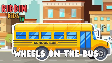 The Wheels on the Bus go Round and Round Remix | Learning for Toddlers or Kids aged 5 to 7