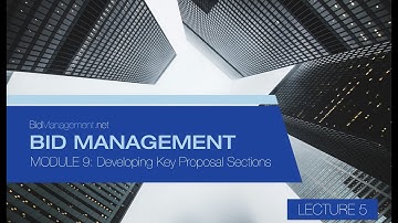 Module 9 Lecture 5 Appendices and Supporting Documentation