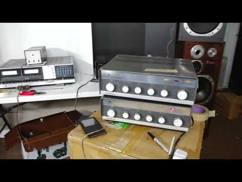 Denon DP-62L Turntable with Sansui SM-88 Tube Integrated Amplifier and Sansui PM-C100ii Speakers