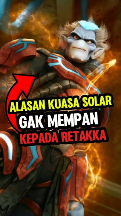 The reason Boboiboy solar attack is ineffective with retakka #feedshorts #boboiboy