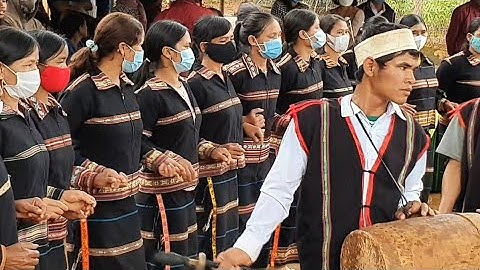 Điệu Múa Xoang Công Chiêng Cực Hay Nét Đẹp Dân Tộc bana Ngày Hội Tại Làng Lê Gin