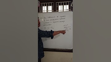 difference of squares two consecutive natural number #mathstricksintelugu #easymathstricks #vedicmat