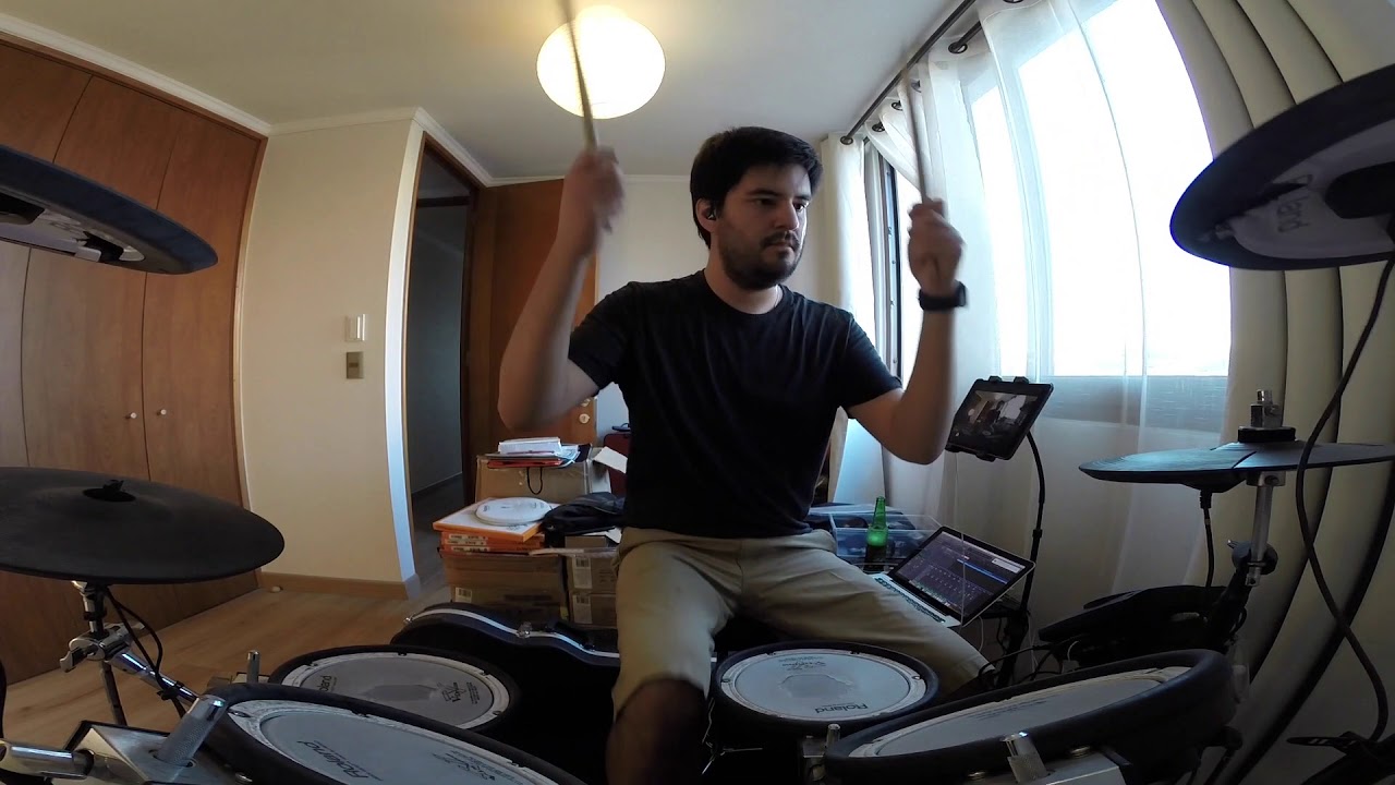 in the garage weezer (drums only) YouTube