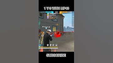 “Quick 1v3 🤯 with MP40 😱 RUSH  | Free Fire Insane Clutch” #nivetadhingramusic