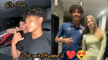 Cristiano Ronaldo son Ronaldo Jr with ex girlfriend