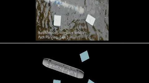 Obstacle avoidance by AUV in simulated and real environments