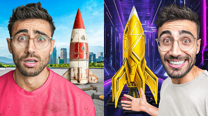 בניתי טיל ב-₪10 VS ב-1000 שקל!!! **אתגר בניה**
